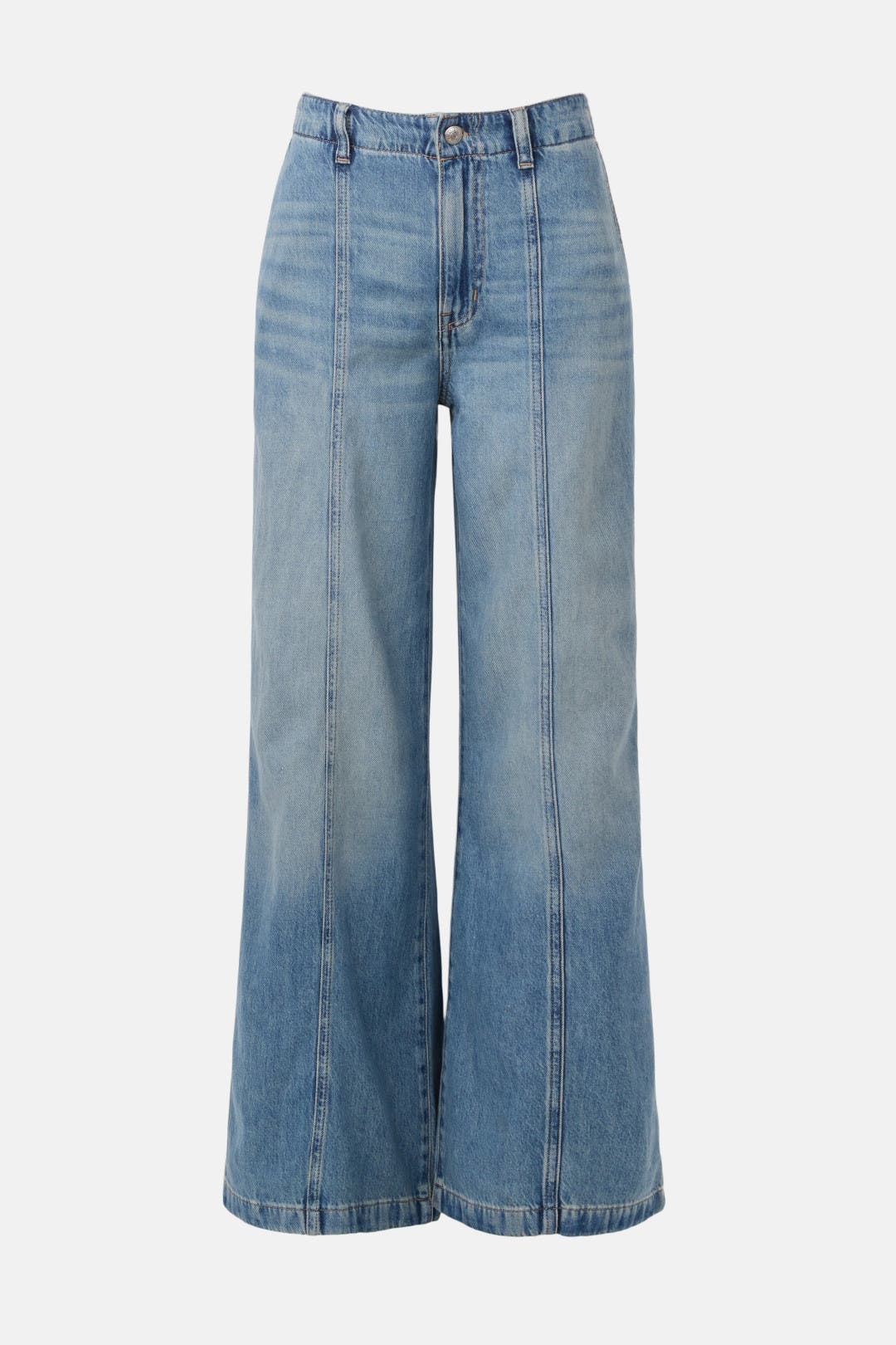 (取寄) メイドウェル レディース ザ ゾエ リラックスド-フィット ワイド パンツ Madewell women The Zoe Relaxed Wide Pant Sunfaded Blue メイドウェル Madewell The Zoe Relaxed Wide Pant レディース パンツ