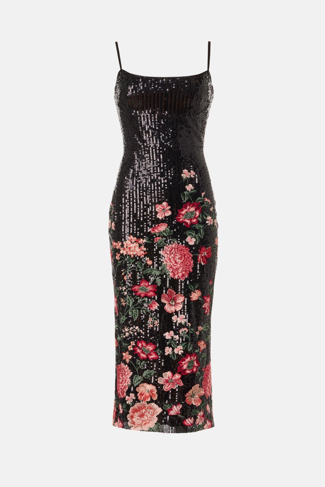 Shimmer Midi Dress by Marchesa Notte | Rent the Runway