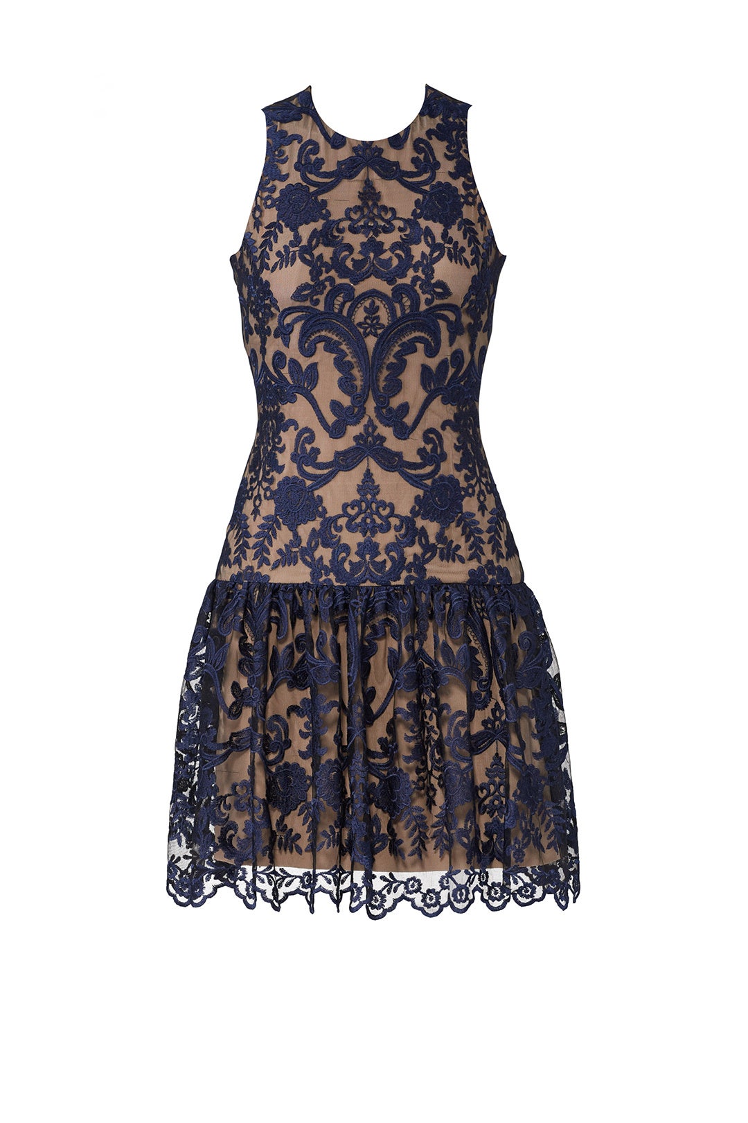 Midnight Lace Dress by ML Monique Lhuillier