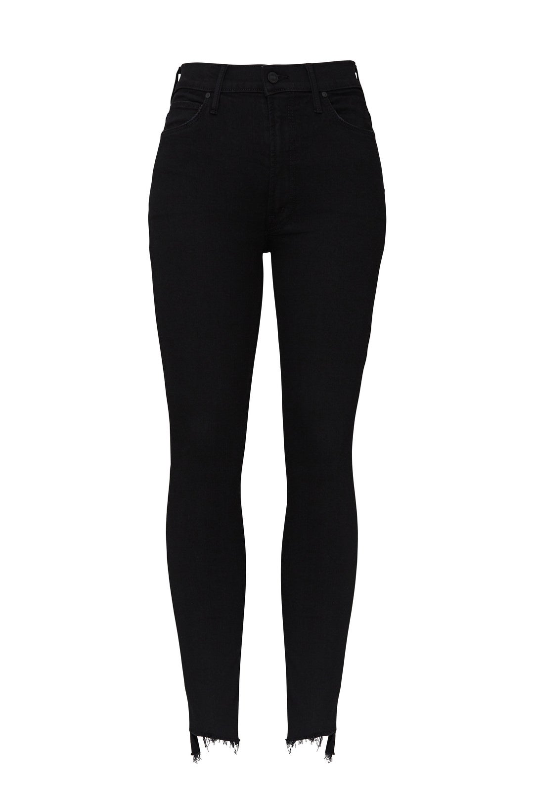 Stunner Zip Ankle Fray Jeans by MOTHER 4