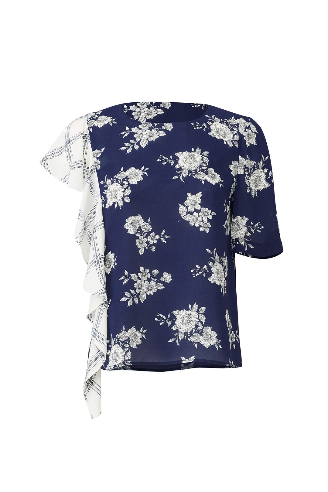 Mixed Media Thea Top by DELFI Collective