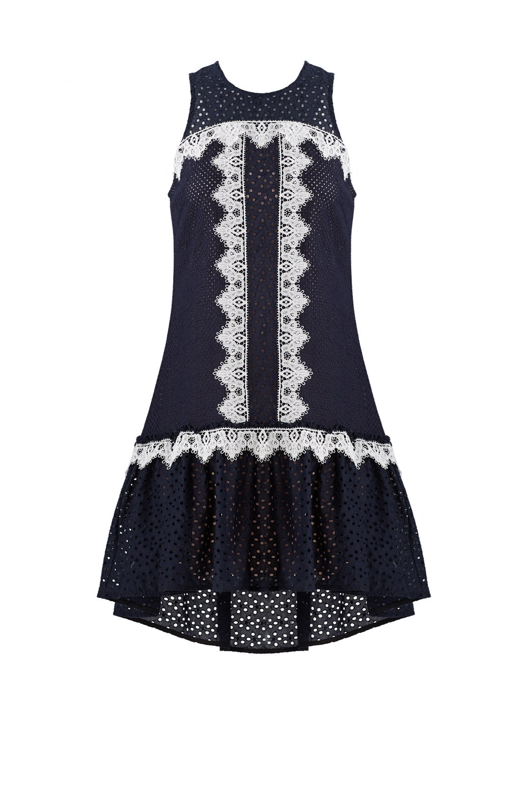 Navy Bell Dress by nha khanh