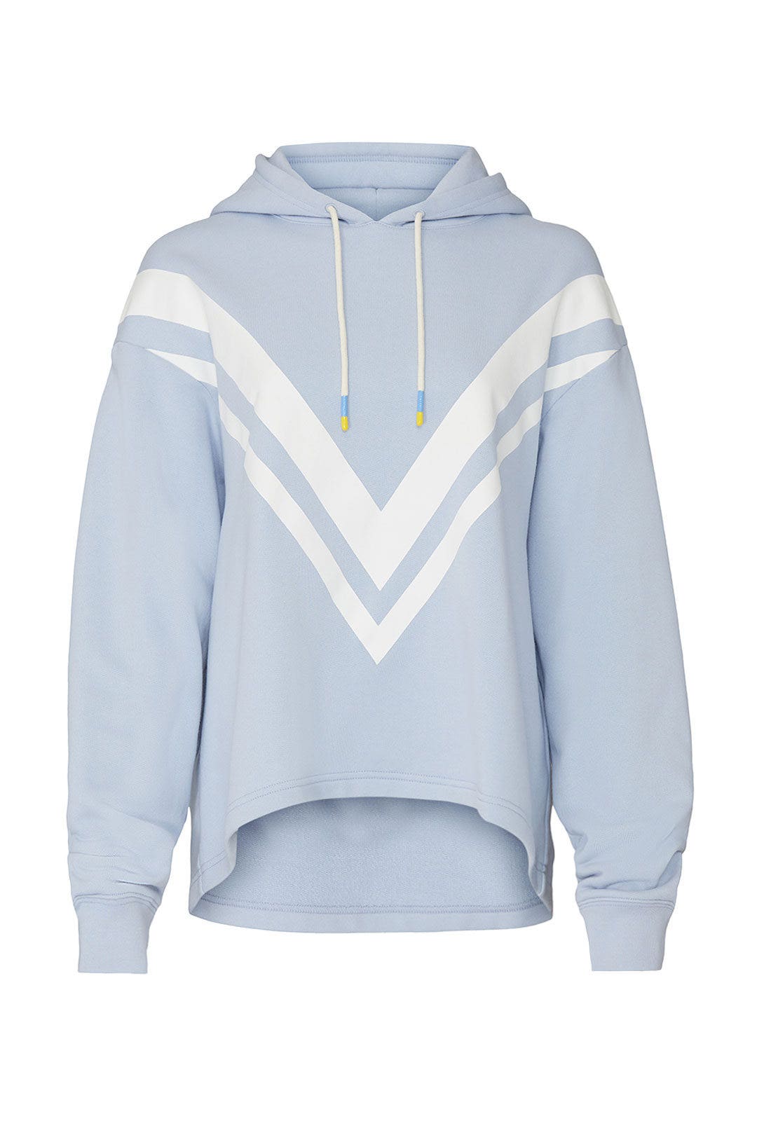 French Terry Chevron Hoodie by Tory Sport