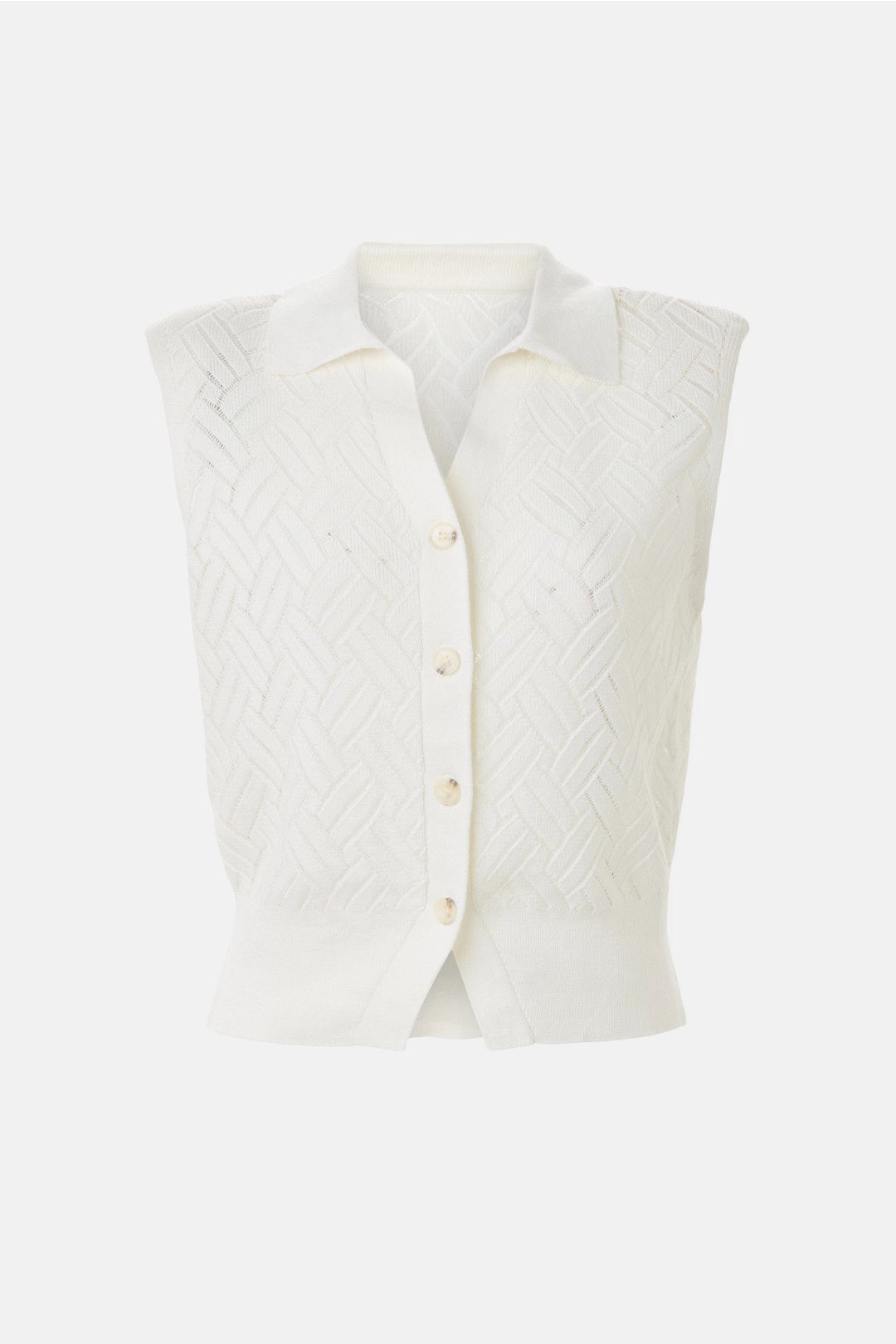 Sleeveless Collared Top by Hudson