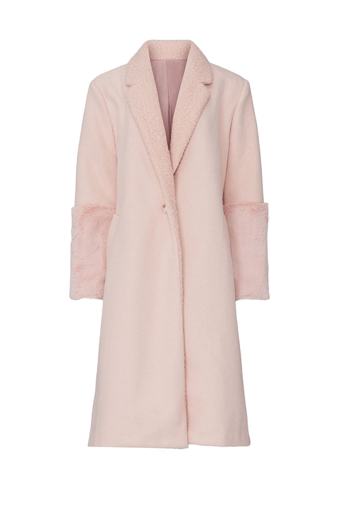 blush coat womens