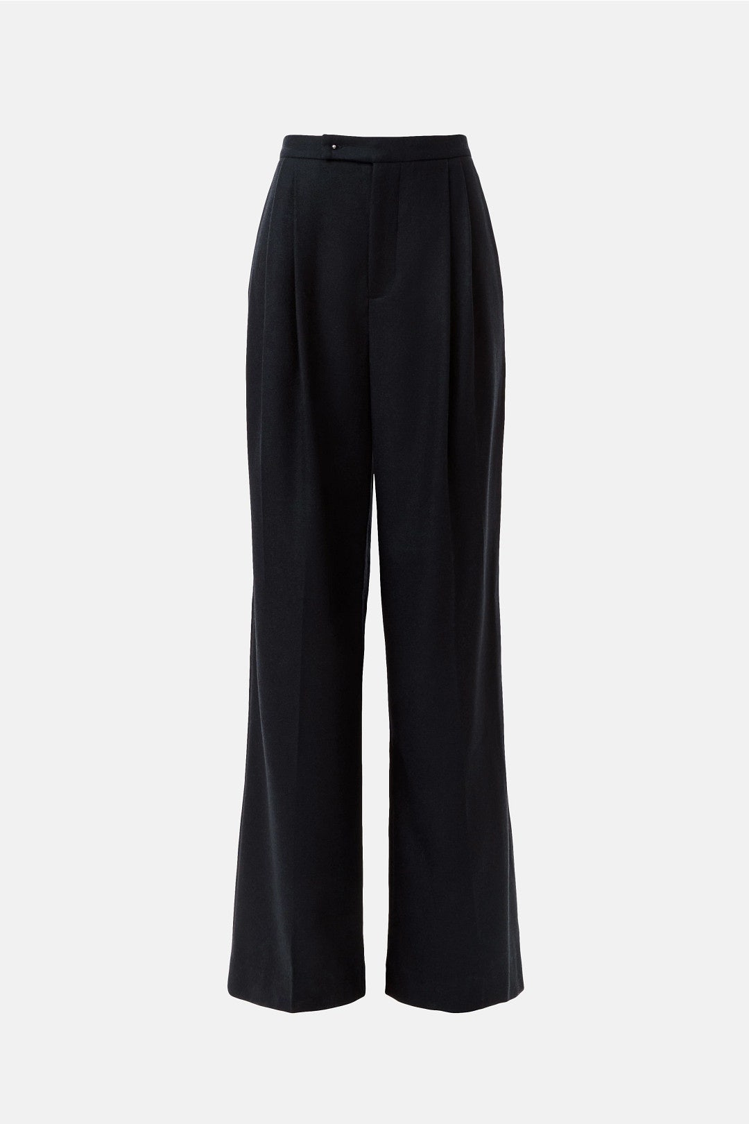 Mid Rise Pleated Wide Leg Trousers by VINCE.