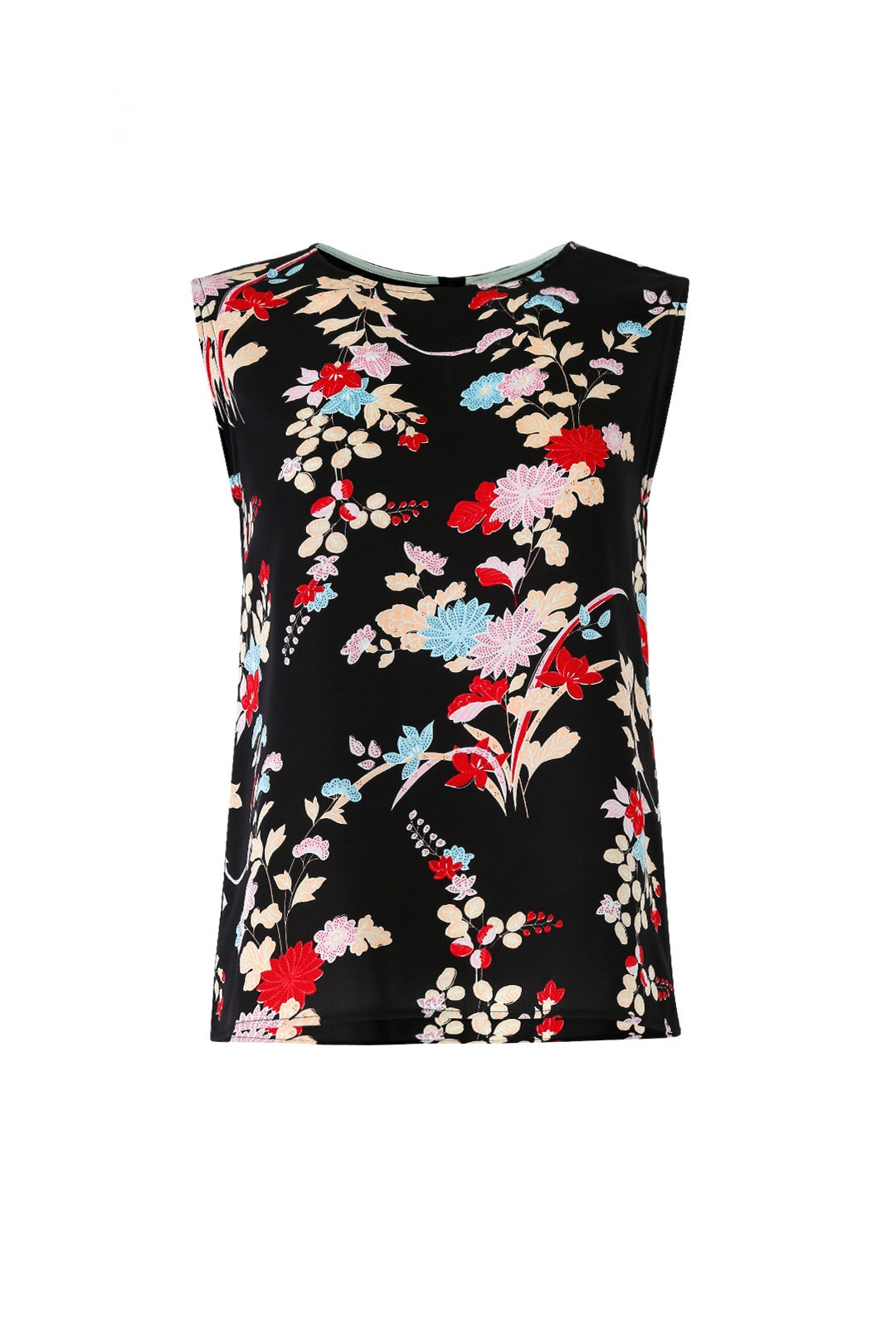 Walden Black Sleeveless Top by Diane von Furstenberg