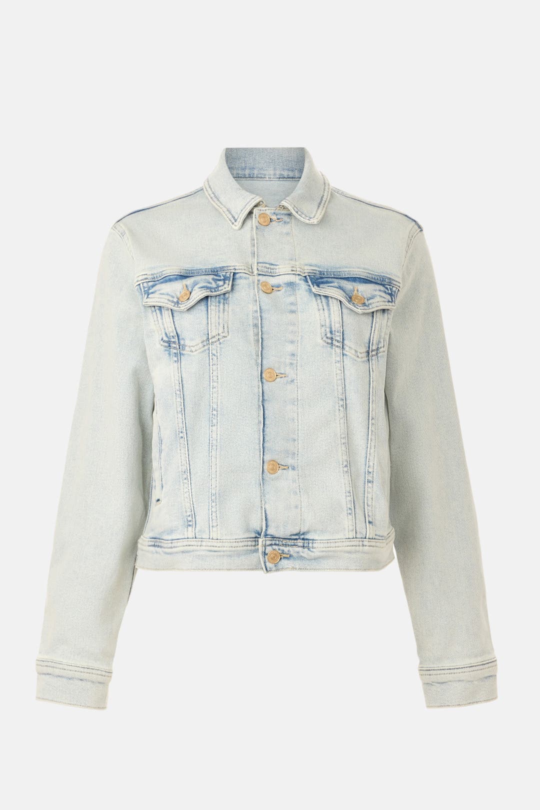 Classic Trucker Denim Jacket by 7 For All Mankind | Rent the Runway