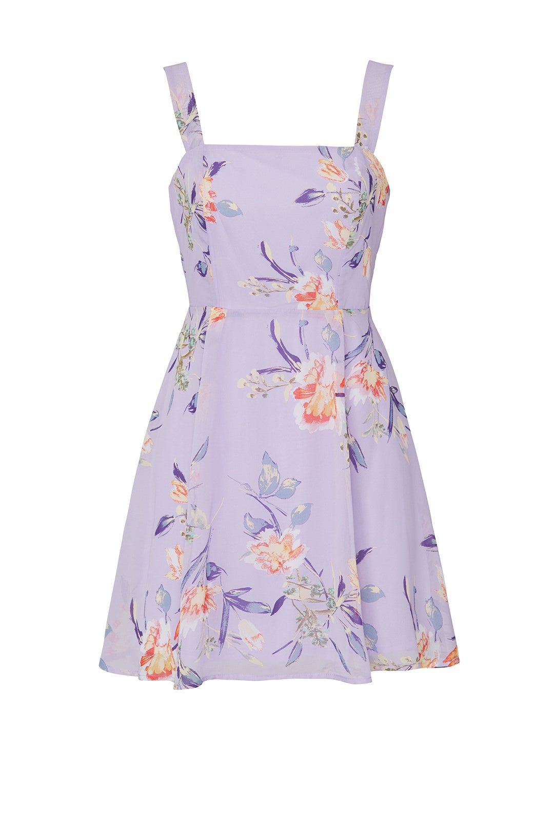 Floral Tie Back Dress by Louna