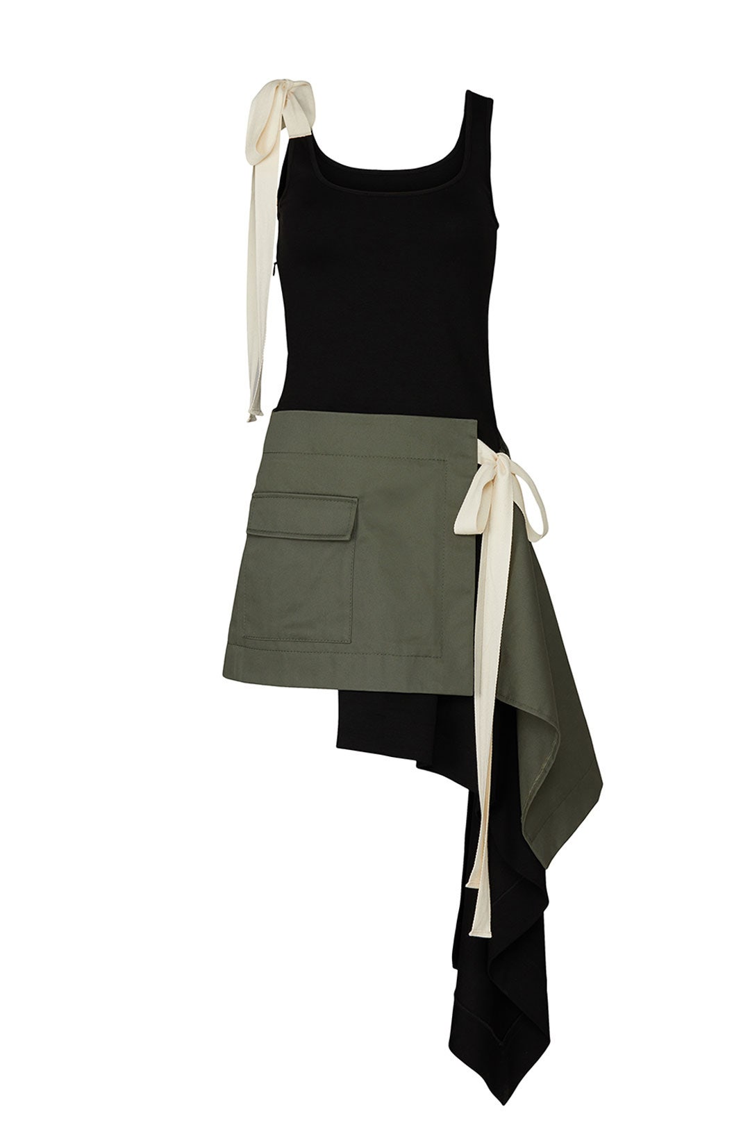 Draped T-Shirt Dress by Monse 4