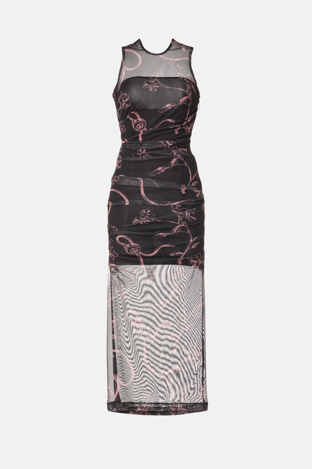 Floral Tulle Print Dress by Moschino Jeans | Rent the Runway