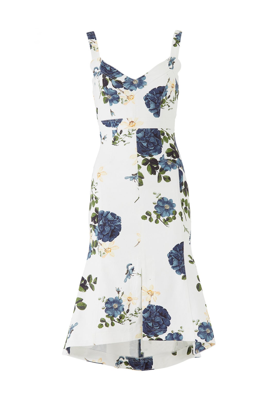 Denim Rose Flare Dress by Nicholas 3