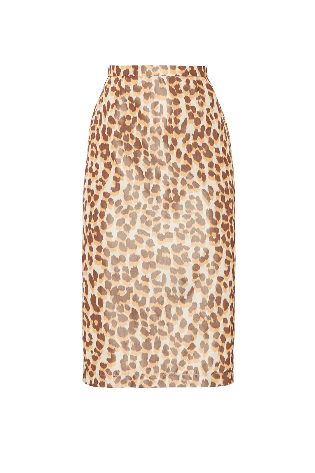 Leopard Fitted Midi Skirt by Rochas 3