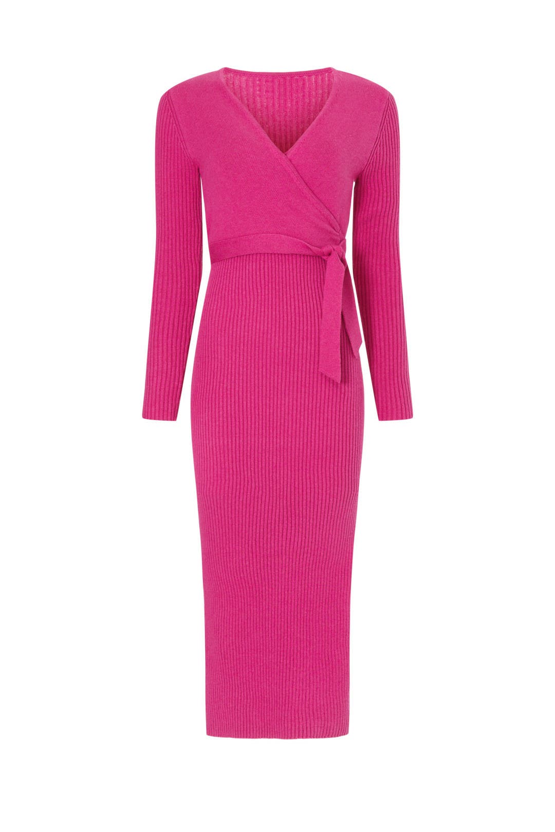 Pink Wrap Midi Dress by Toccin for 60 Rent the Runway