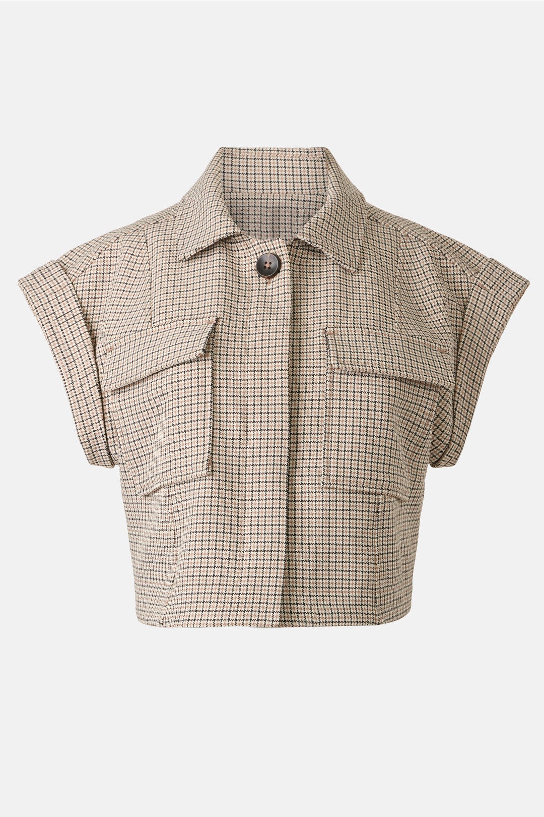Utility Short Sleeve Jacket by Derek Lam 10 Crosby x RTR 4