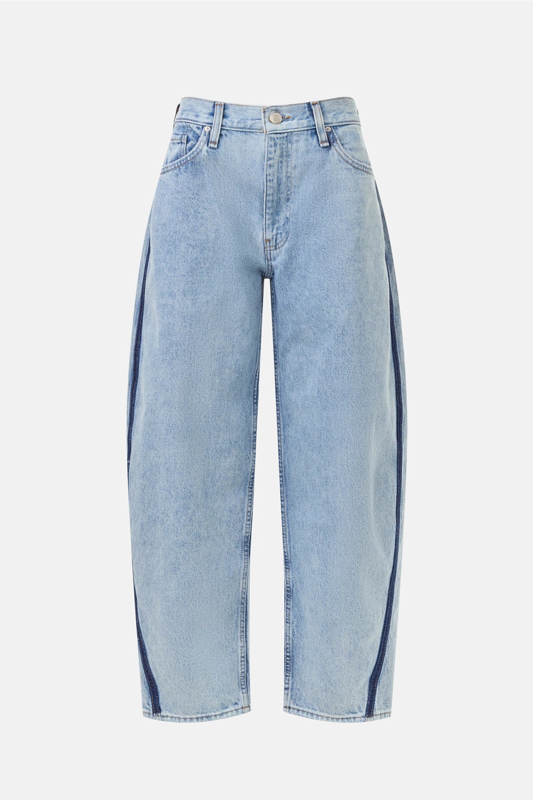 Courtney Mid Rise Baby Barrel Jeans by Hudson 4