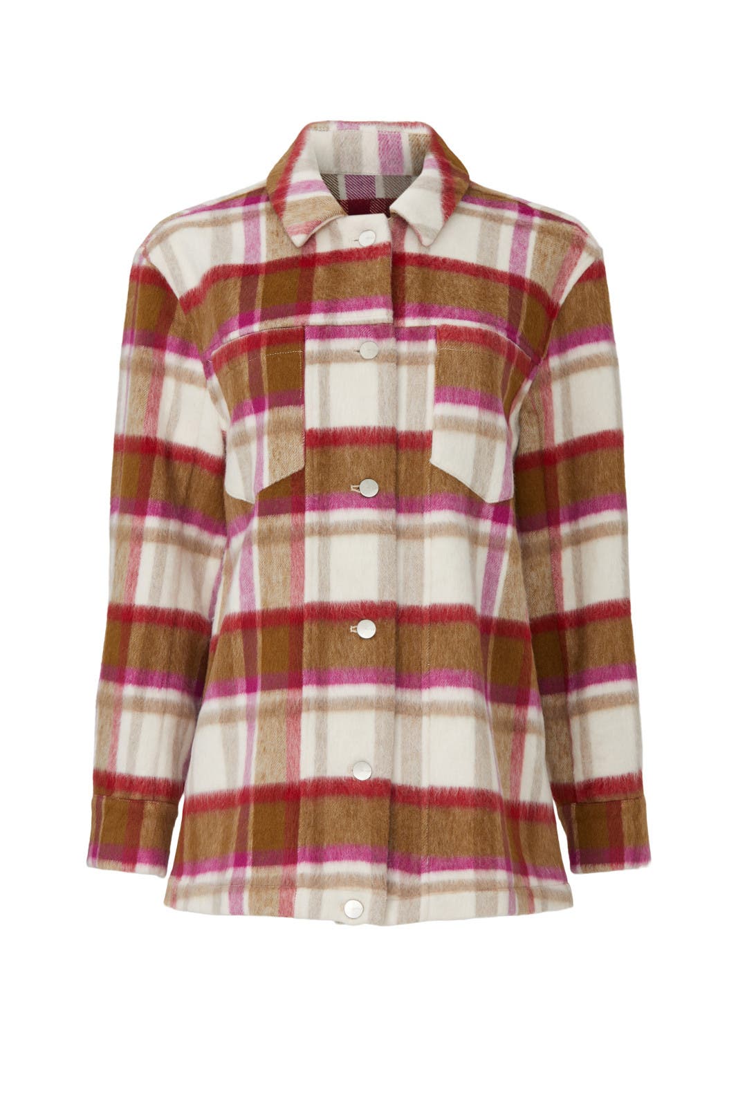 Firnanda Plaid Shirt Jacket by Joe's Jeans | Rent the Runway