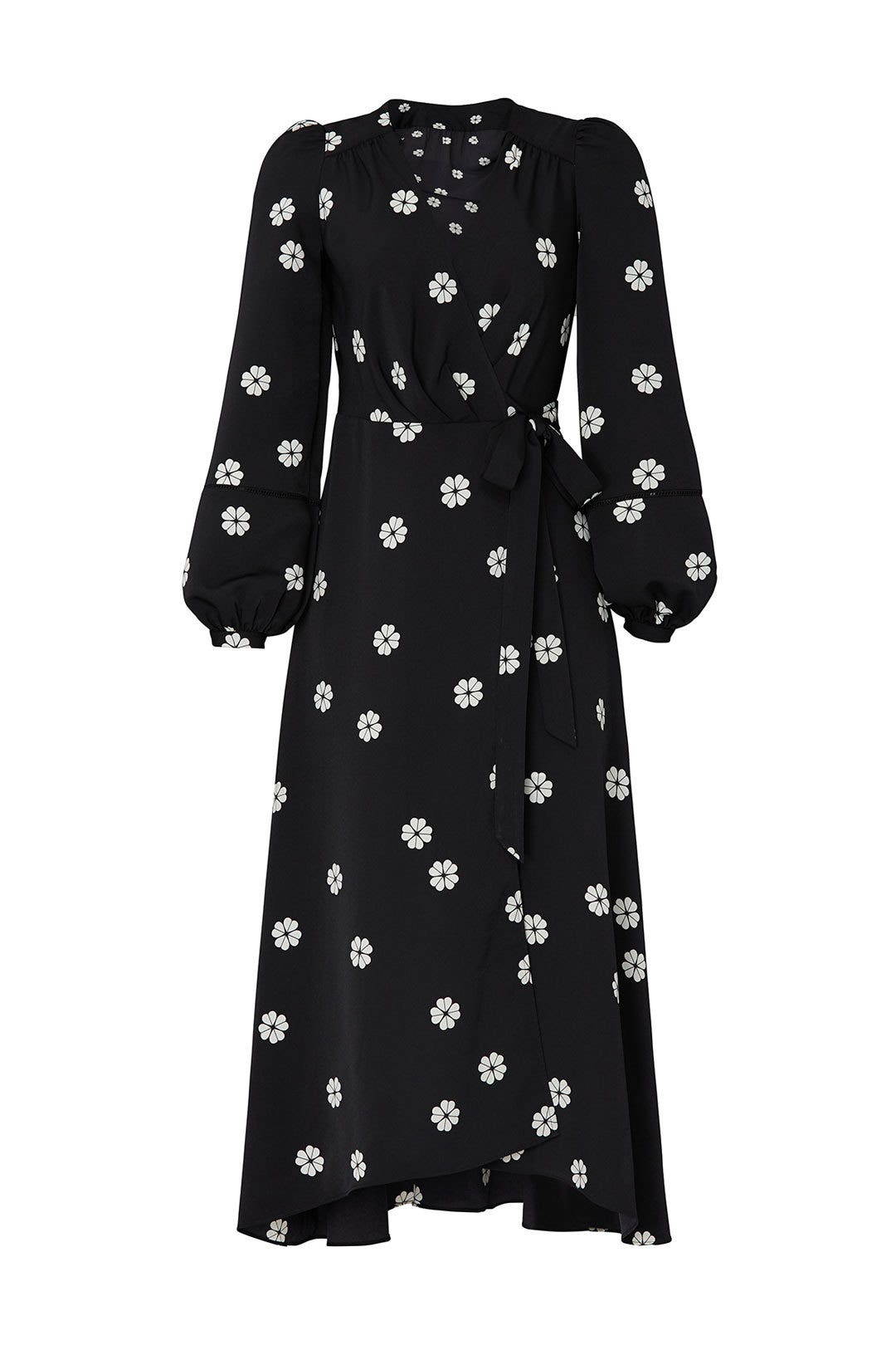 Spade Clover Wrap Dress by kate spade new york 4