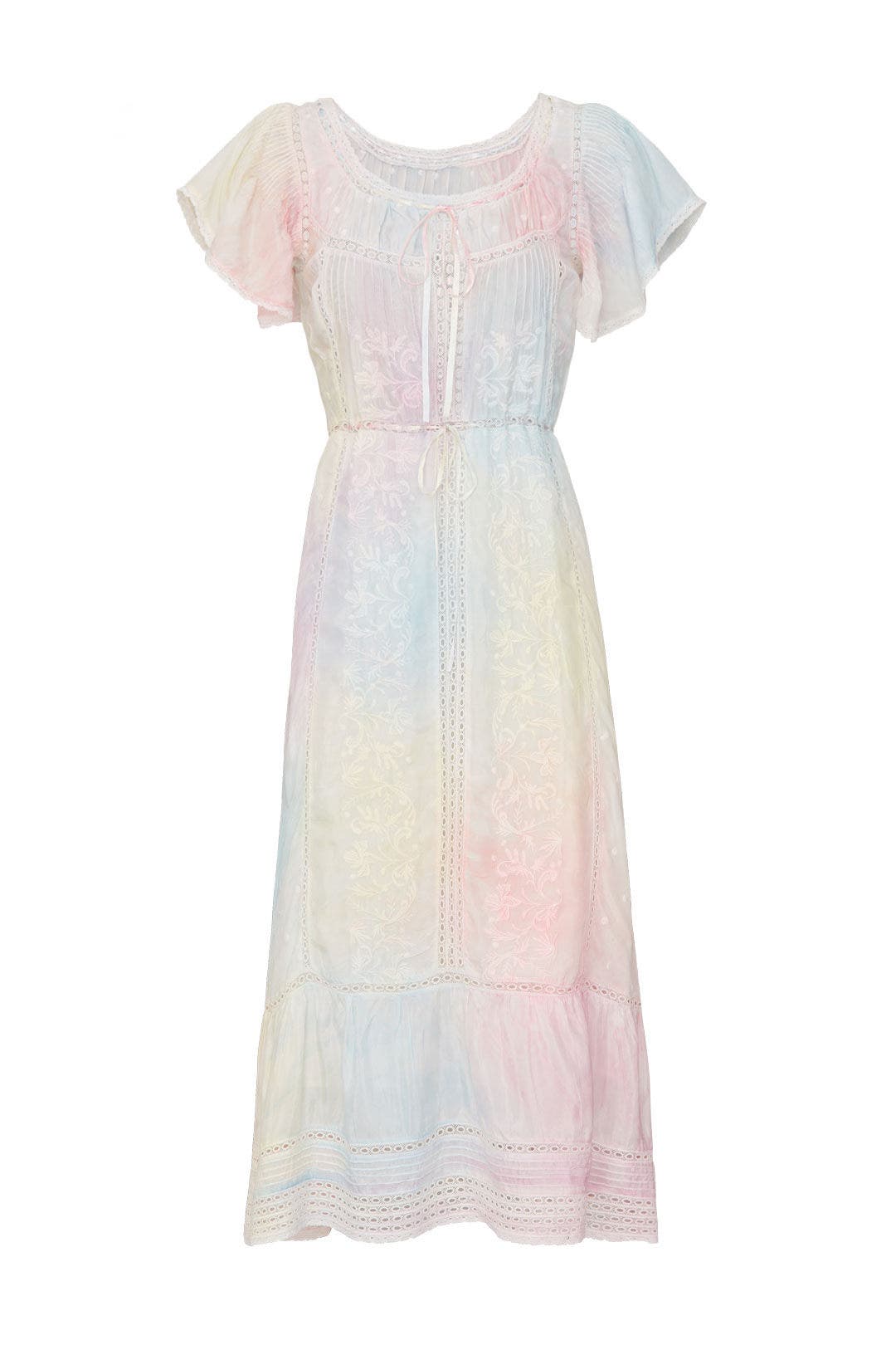 Tie Dye Madeline Dress by LoveShackFancy 3