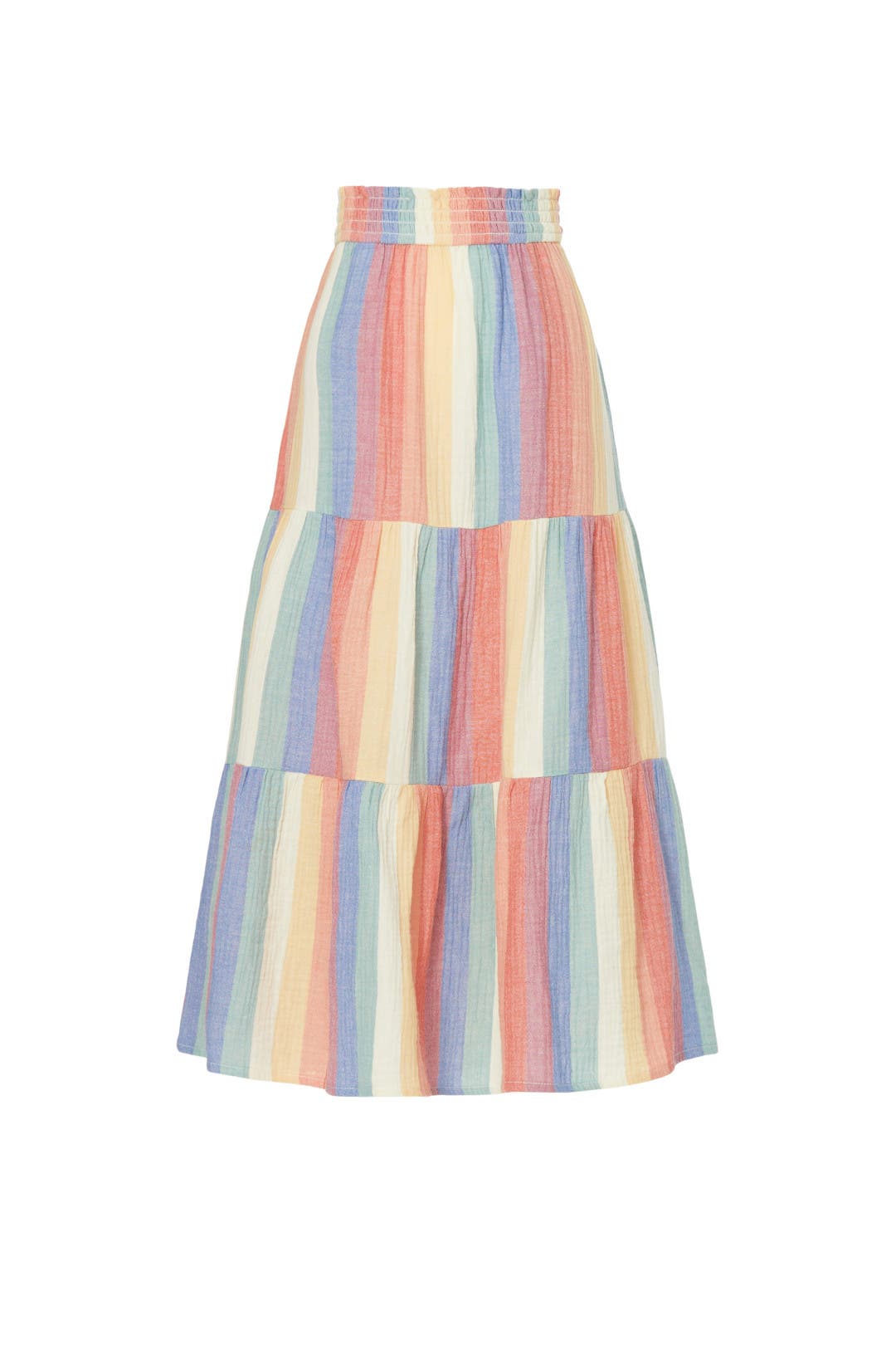 【BAON】Corinne Banding Long Skirt Corinne Double Cloth Maxi Skirt – Marine Layer