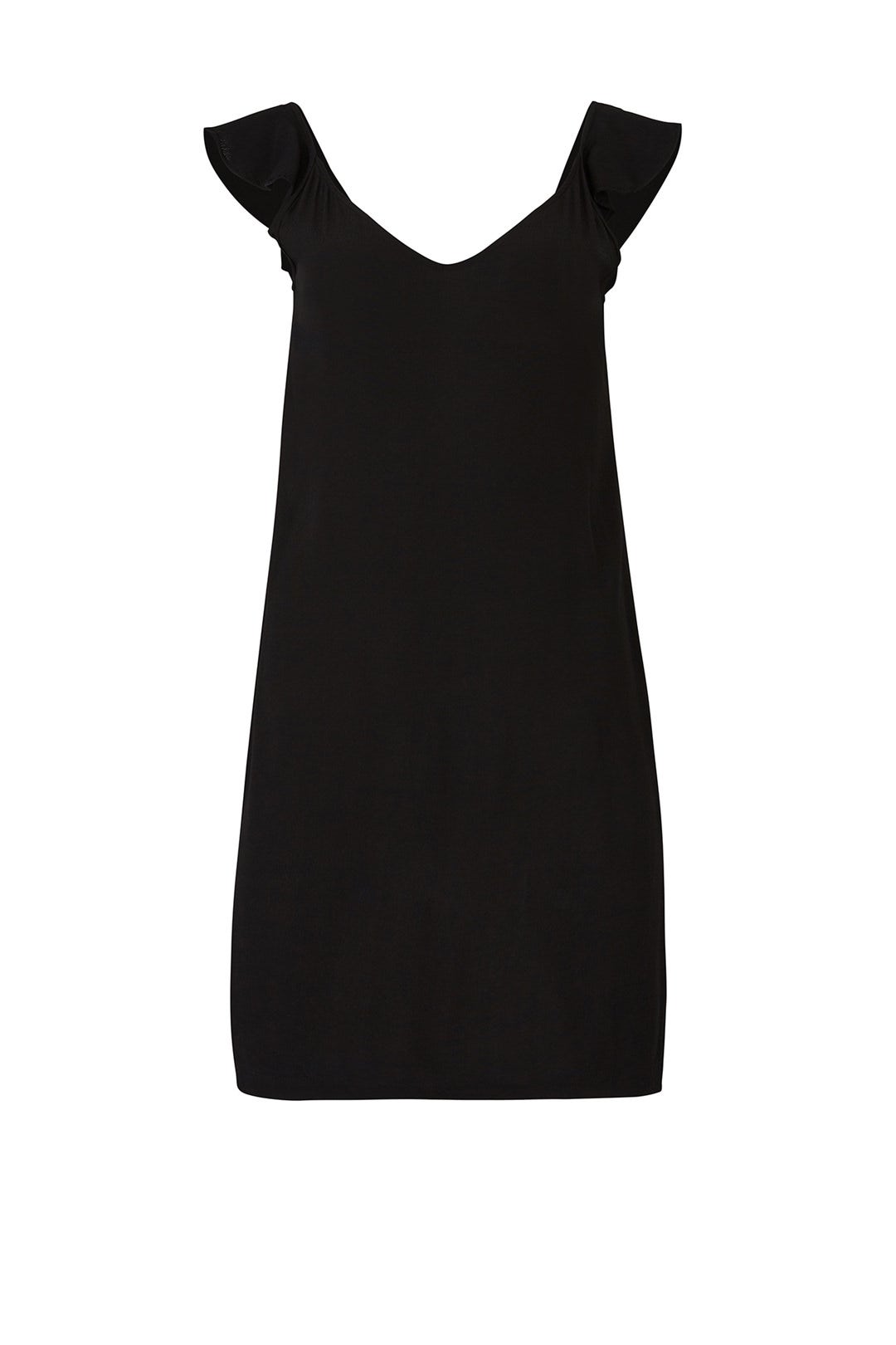 Flutter Sleeve Slip Dress by MONROW