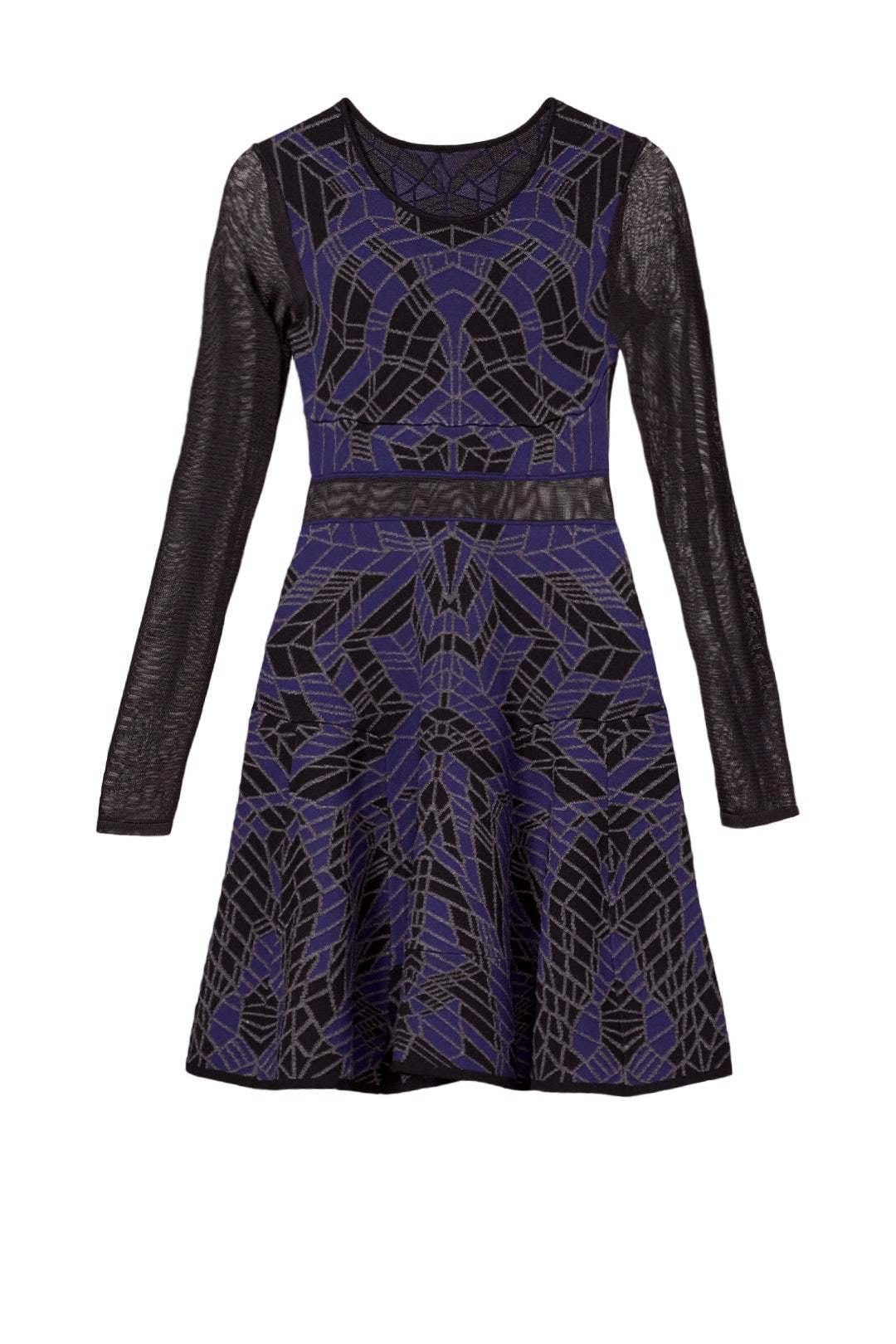 Woodblock Dress by RVN