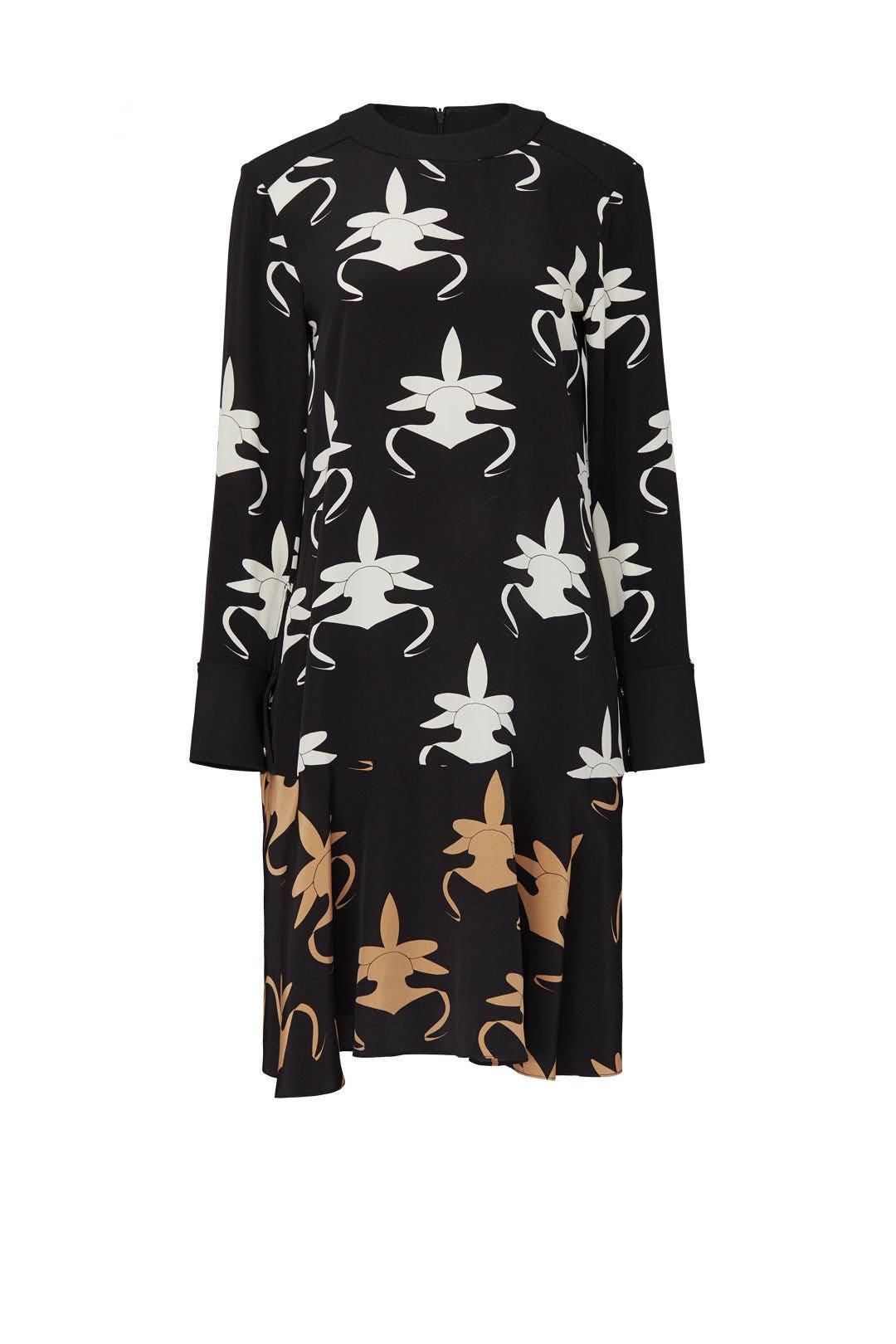 Yoked Drop Waist Dress by Tibi 3