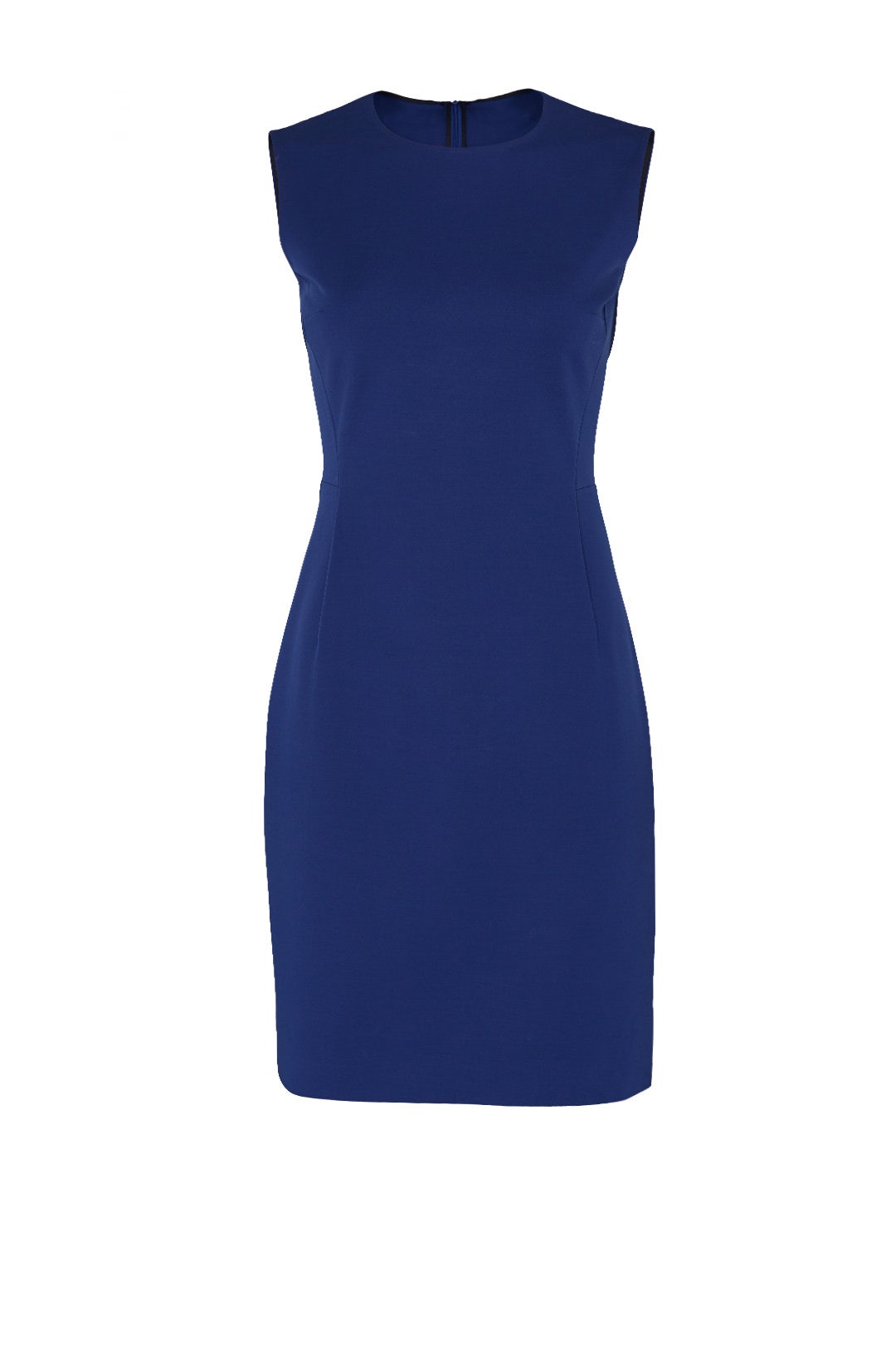 Navy Fitted Sheath by Theory