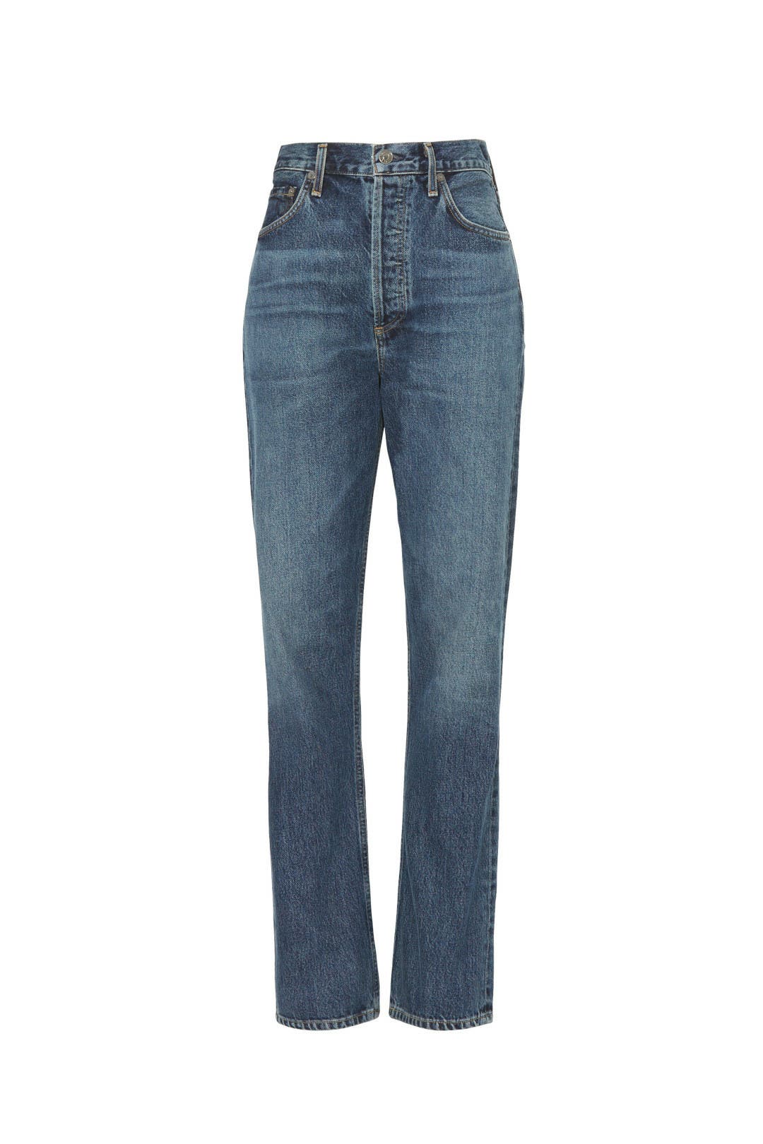 パンツ AGOLDE 90S Pinch Waist Straight Denim Pants Blue A1541206NVG AGOLDE '90s Pinch Waist high-rise straight-leg jeans | NET-A