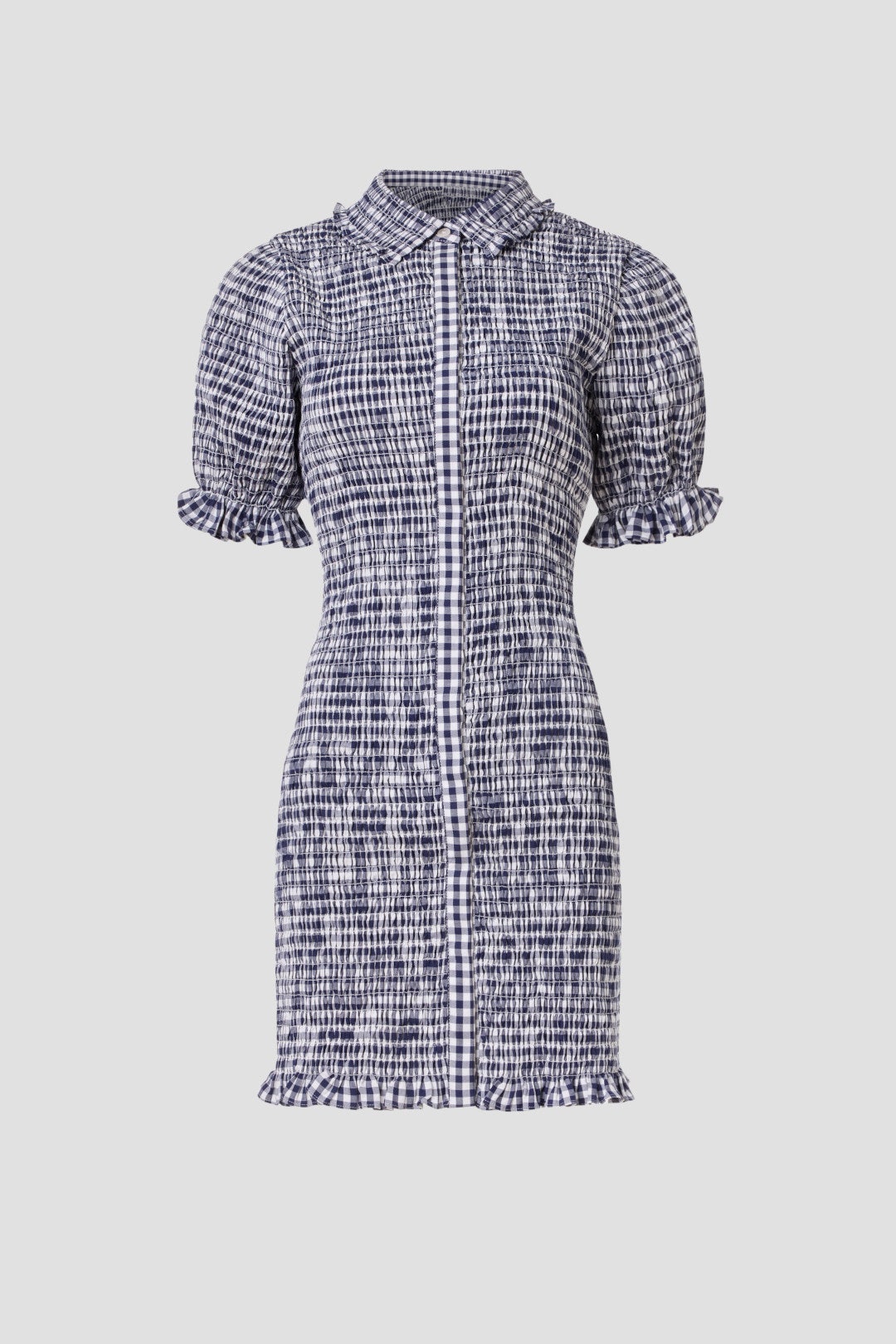 Smocked Gingham Dress by Jason Wu x RTR 4