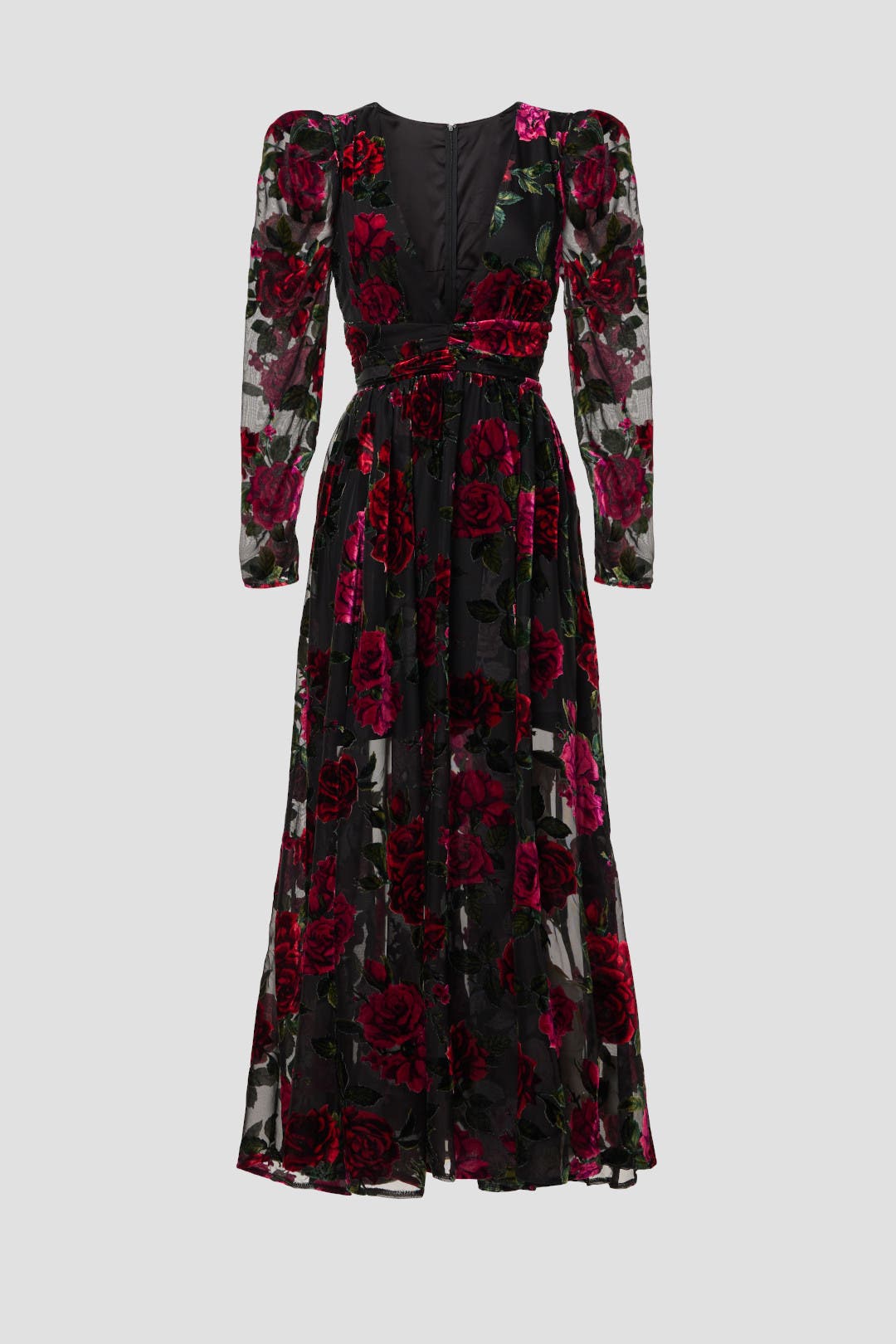 Burnout Velvet Dress by Rachel Parcell | Rent the Runway