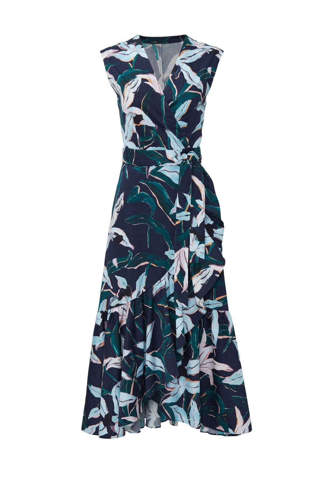 Bloom Print Wrap Dress by Tory Burch 3