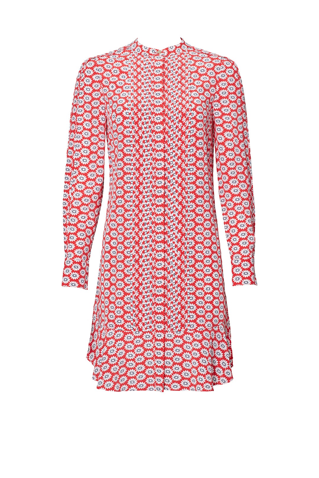 Printed Nantucket Red Dress by Tory Burch 3