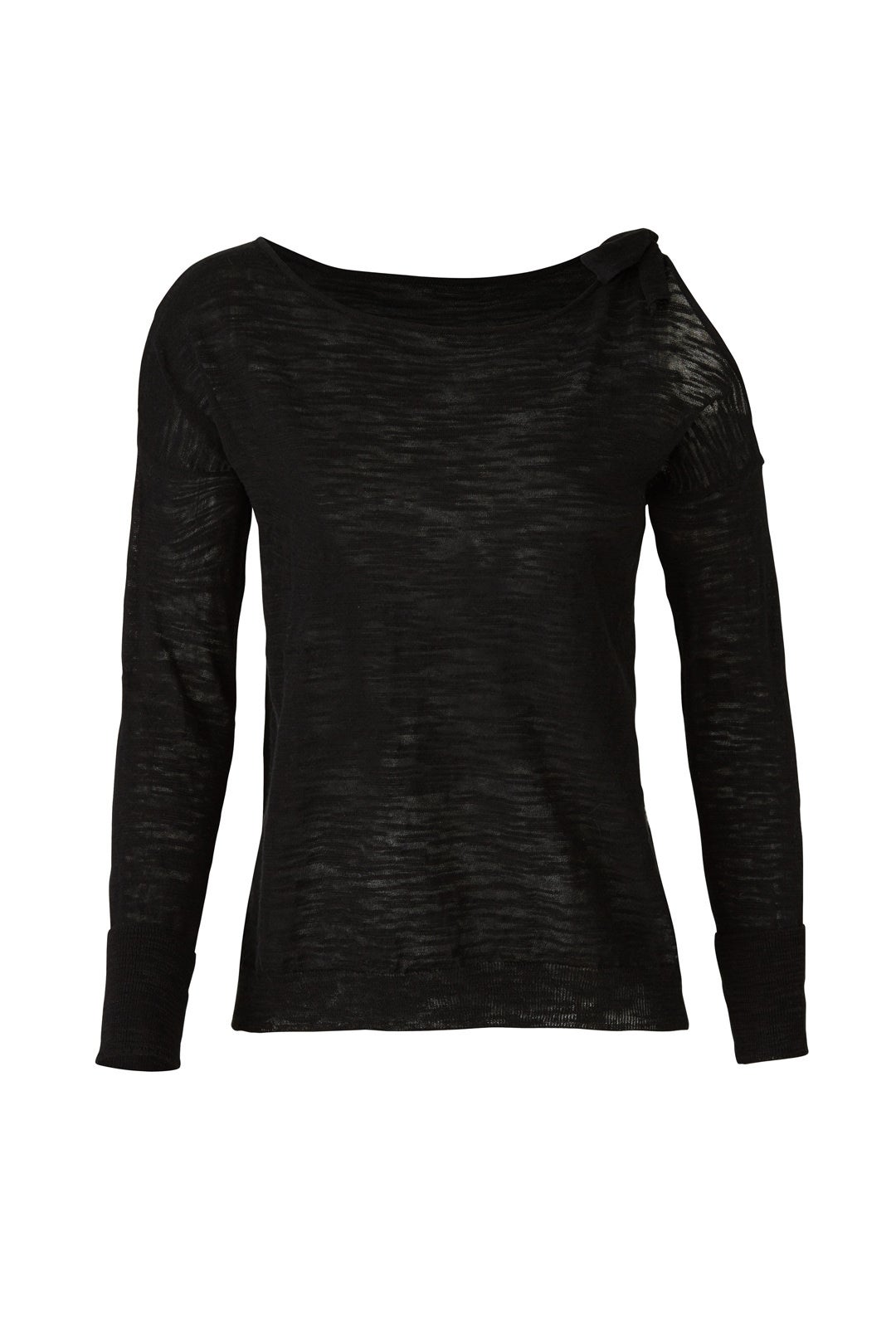 Tie Shoulder Sweater by White + Warren