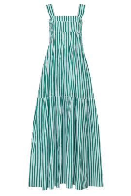 Green Stripe Maxi by Plan C