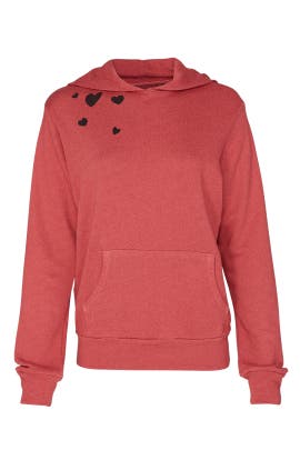 monrow heart sweatshirt