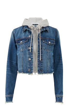 veronica beard cara jean jacket