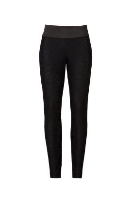 Black Lace Leggings by Nicole Miller 