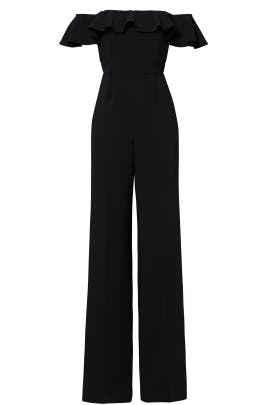 rent the runway black jumpsuit