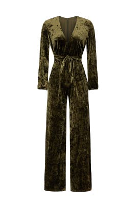 velvet maternity jumpsuit