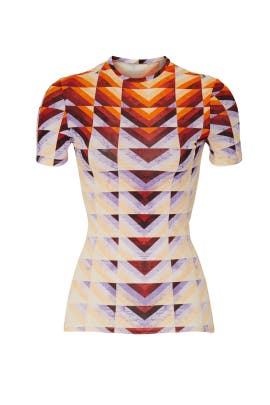 Chevron Top by Paco Rabanne