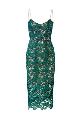 rent the runway green dress