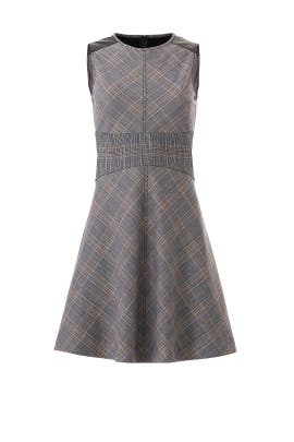 Derek Lam 10 Crosby The Runway Derek Lam 10 Crosby Plaid Corset Waist Dress