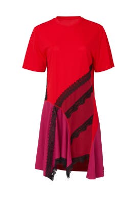 Lace T-Shirt Dress by Koché