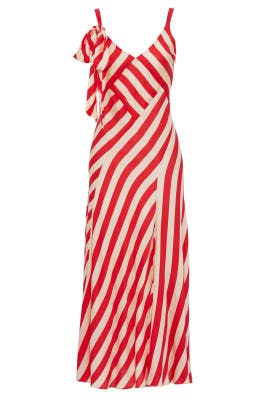 Red Striped Maxi by Jill Jill Stuart