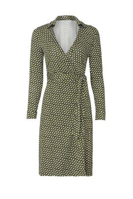 New Jeanne Two Silk Wrap Dress by Diane von Furstenberg