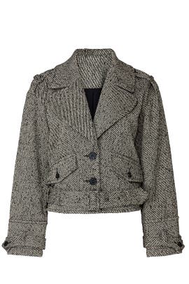 Grey Short Jacket by Marissa Webb 