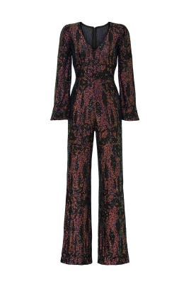 Sequin Wide Leg Jumpsuit by ML Monique 
