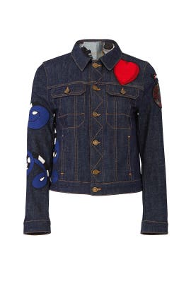 zadig and voltaire jean jacket