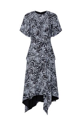 Short Sleeve Draped Dress by Proenza Schouler